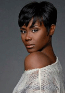 Short human hair wigs Leyton